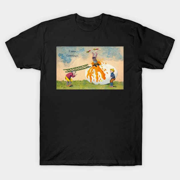 Weird Victorian Easter Greetings T-Shirt by forgottenbeauty